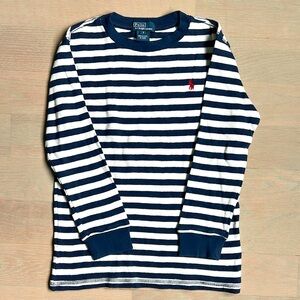 Polo Ralph Lauren Stripe Cotton Long Sleeve T-Shirt
